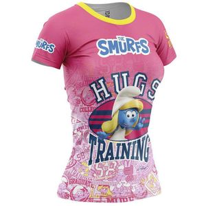 Otso Smurfs Hugs Short Sleeve T-shirt Roze XS Vrouw