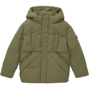 TOM TAILOR - Winterparka - Dusty Olive Green - Jongens - Afneembare Capuchon