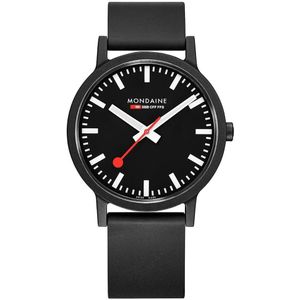 Mondaine Essence Watch Zwart 41 mm