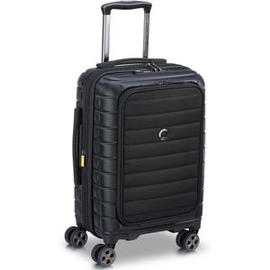 Delsey Shadow 5.0 55 Cm Expandable 43l Trolley Zwart S