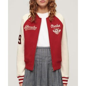 Superdry College Graphic Sweater Rood XL Vrouw