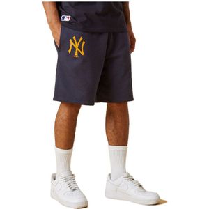 New Era Mlb Seasonal Team New York Yankees Sweat Shorts Blauw L Man