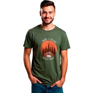 Kruskis Make A Friend T-shirt Met Korte Mouwen