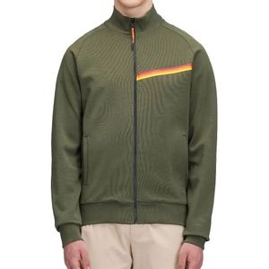 Sundek Tricolour Detail Sweatshirt Met Rits