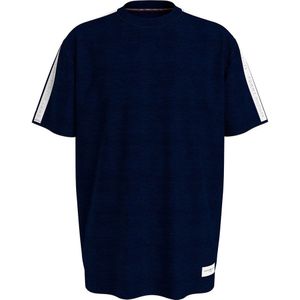 Tommy Hilfiger Established Short Sleeve T-shirt Pyjama Blauw S Man
