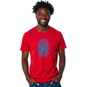 Kruskis Off Road Fingerprint T-shirt Met Korte Mouwen