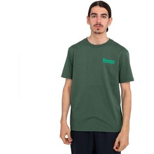 Element Sunup Short Sleeve T-shirt Groen M Man