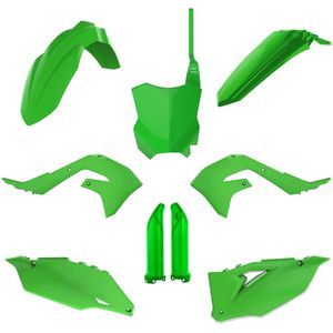 Polisport Off Road Mx Full Kawasaki Kx250f 21-23 / Kx450f 19-23 91497 Plastic Set