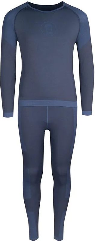 Trollkids - Hemsedal - Basislaag Set - Blauw - 140 cm - Jongens, Meisjes