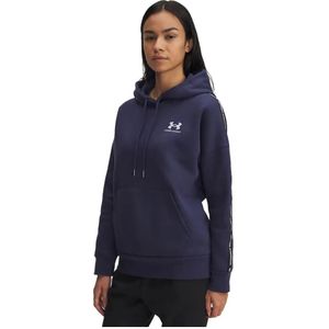 Under Armour - Icon Fleece Taped Hoodie - Oversized - Katoenmix