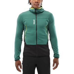 Millet Fusion Grid Sweatshirt Met Rits