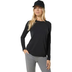 Super.natural - W CASUAL RIB BIO J LS - T-shirt - Lange Mouwen
