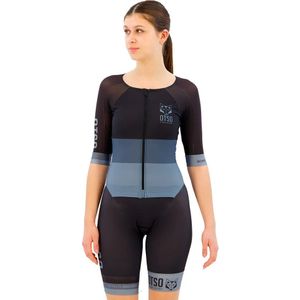 Otso Black Korte Mouw Triatlonpak