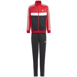 Adidas Essentials 3 Stripes Tiberio Tracksuit Rood,Zwart 15-16 Years