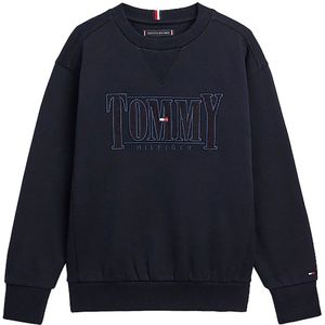 Tommy Hilfiger Cord Applique Sweatshirt Zwart 12 Years Jongen
