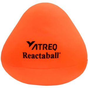 Precision Reactiebal - 20 centimeter - rubber - oranje