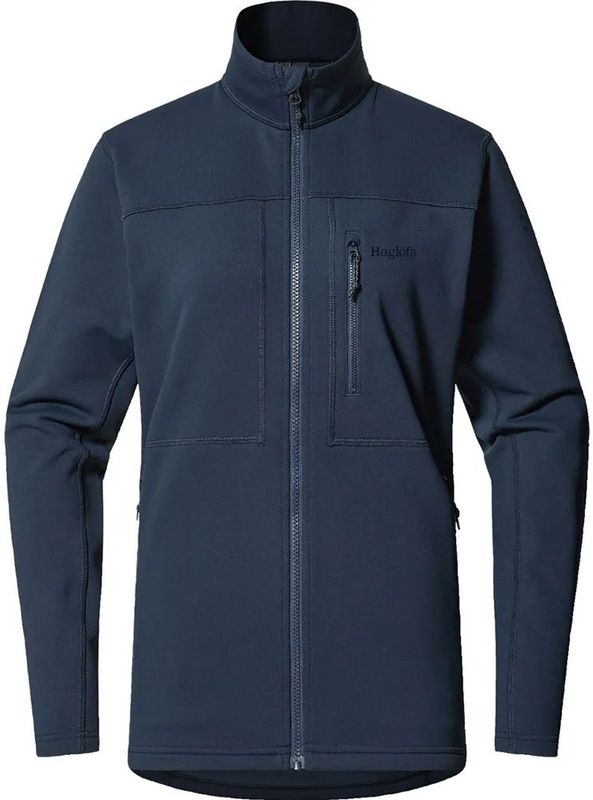 Tussenlaag - Stretch Fleece - Zwart - Duurzaam en Ademend