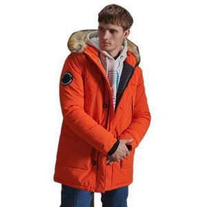 Superdry Everest Jacket Refurbished Oranje M Man