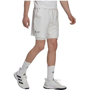 Adidas London Two-in-one 7´´ Shorts Wit S Man