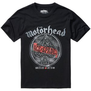 Brandit Motörhead Ace Of Spade Short Sleeve T-shirt Zwart 6XL Man