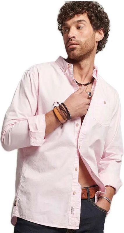 Superdry - Merchant Store - Overhemd - Lange Mouwen - Katoen