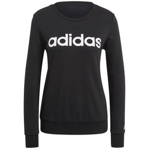 Adidas Essentials Logo Sweatshirt Zwart S Vrouw