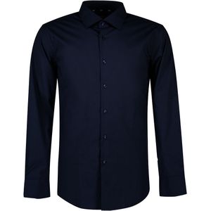 Boss H-hank Kent Long Sleeve Shirt Blauw 39 / Long Man