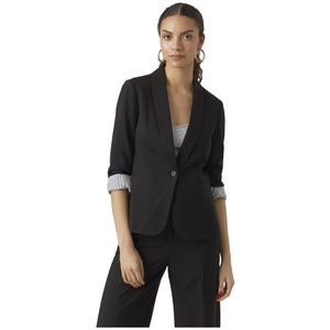 VERO MODA Getailleerde Blazer Zwart