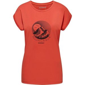 Mammut Mountain Aconcagua Short Sleeve T-shirt Rood XL Vrouw