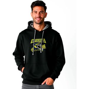 Kruskis Motocross Helmet Bicolor Hoodie
