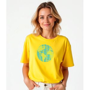 Kruskis Barracuda World Dames T-shirt Met Korte Mouwen
