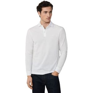 Hackett Mercerised Lange Mouw Poloshirt