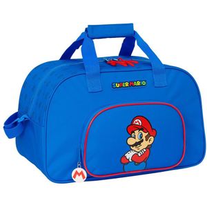 Safta 40 Cm Super Mario Play Bag Blauw