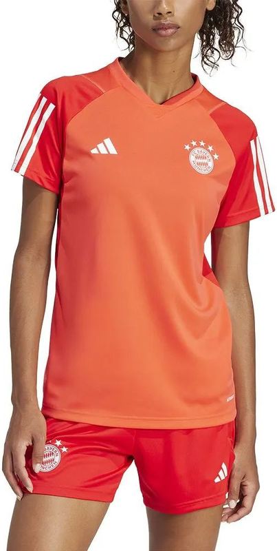 Adidas - FC Bayern Munich 23/24 - Training T-shirt - Dames - Korte Mouwen