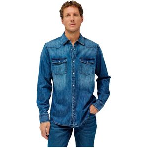 Salsa Jeans 21009521 Overhemd Met Lange Mouwen