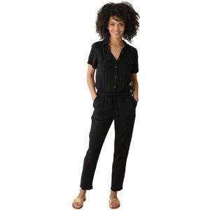 Deeluxe - Savane - Jumpsuit - Zwart - Katoen