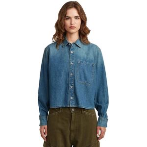 G-star Boxy Relaxed Fit Overhemd Met Lange Mouwen