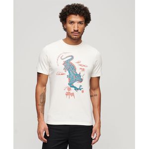 Superdry Kailash Dragon T-shirt Met Korte Mouwen