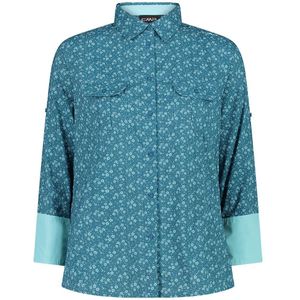 Cmp 33s5726 Long Sleeve Shirt Blauw XL Vrouw