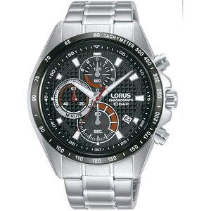 Lorus Watches Rm357hx9 Sports Chronograph Watch Zilver
