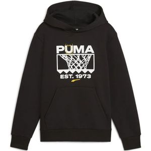Puma Basketball Winning Shot Hoodie Zwart Jongen