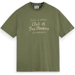 Scotch & Soda 178495 T-shirt Met Korte Mouwen