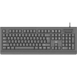 Ewent - EW3286 - Toetsenbord - Zwart - Spaans QWERTY - USB