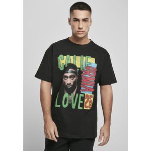 Mister Tee Tupac California Love Retro Oversize T-shirt Zwart 2XL Man