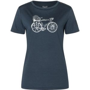 Super.natural Wander Wheel Bio T-shirt Met Korte Mouwen