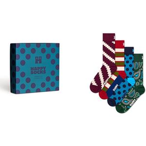 Happy Socks New Vintages Gift Set Half Long Socks 4 Pairs Veelkleurig EU 36-40 Man