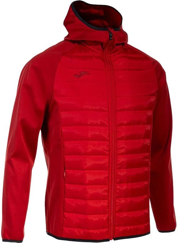 Joma - Berna III - Softshelljas - Lichtgewicht - Met Capuchon - Zwart