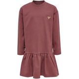 Hummel - hmlSIGRID DRESS - Meisjesjurk - Fleece - Biologisch Katoen en Gerecycled Polyester