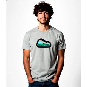 Kruskis Mountain Carabiner Eco T-shirt Met Korte Mouwen