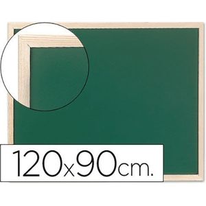 Q-connect Wooden Frame Whiteboard 120x90 Cm Groen
